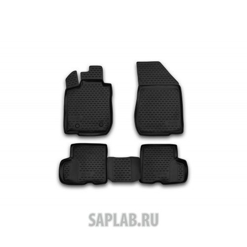 Купить AUTOFAMILY NLC5227210K Коврики в салон LADA Largus, 2012-> 5 мест 4 шт. (полиуретан)