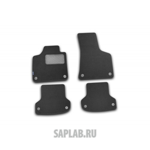 Купить AUTOFAMILY NLT041011110KH Коврики в салон AUDI A3 5D АКПП 2007-2012, хб., 4 шт. (текстиль)