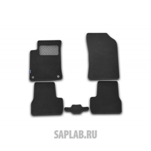 Купить AUTOFAMILY NLT101911110KH Коврики в салон CITROEN C3 2010->, хб., 5 шт. (текстиль)