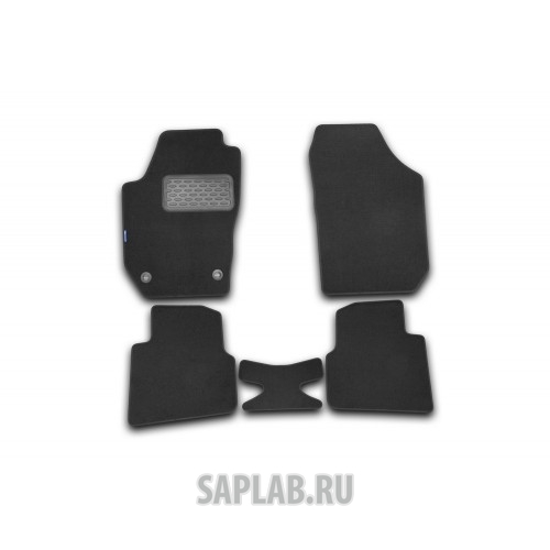 Купить AUTOFAMILY NLT450711110KH Коврики в салон SKODA Roomster 2006->, ун., 5 шт. (текстиль)