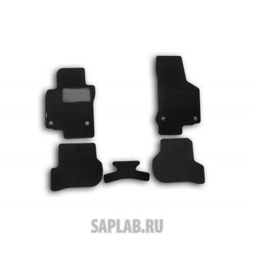Купить AUTOFAMILY NLT512611110KH Коврики в салон VW Golf VI 2009->, хб., 5 шт. (текстиль)