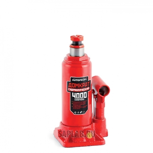 Купить AUTOPROFI DG04K Домкрат гидравлический 4т.(высота подъёма 350мм) (в кейсе) AUTOPROFI