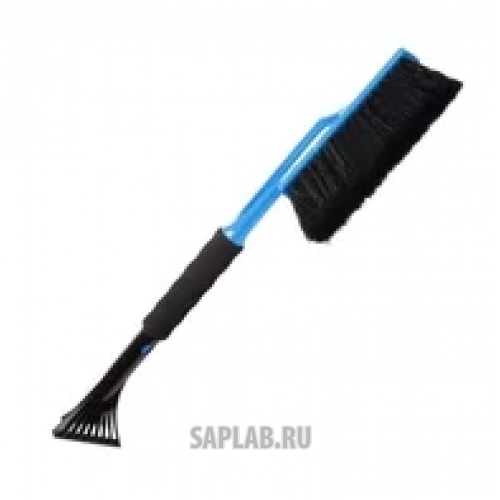 Купить AUTOVIRAZH AV2109 Щетка со скребком телескопическая для удаления снега и льда с мягкой ручкой 72-96 см