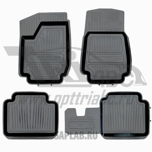 Купить AVTODRIVER ADRJET006 Коврики салона резиновые с бортиком для ВАЗ Нива (1975-)