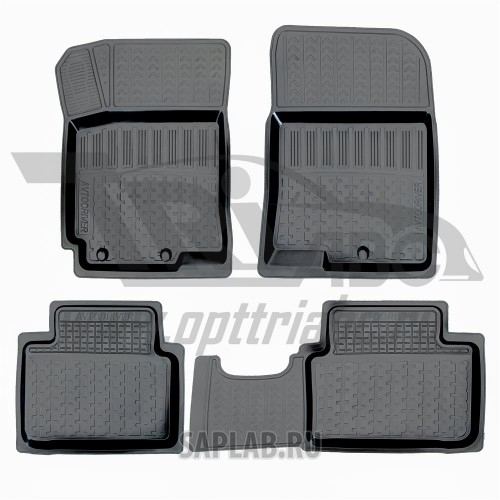 Купить AVTODRIVER ADRPRO003 Коврики салона резиновые с бортиком для Kia Rio (2011-)