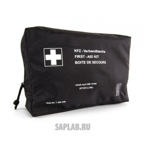 Купить BMW 71107263439 Оригинальная медицинская аптечка BMW First Aid Kit With Case, артикул 71107263439