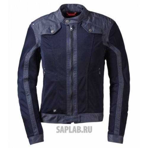 Купить BMW 76128553365 Мужская мотокуртка BMW Motorrad Mens Jacket, Venting, Denim, артикул 76128553365