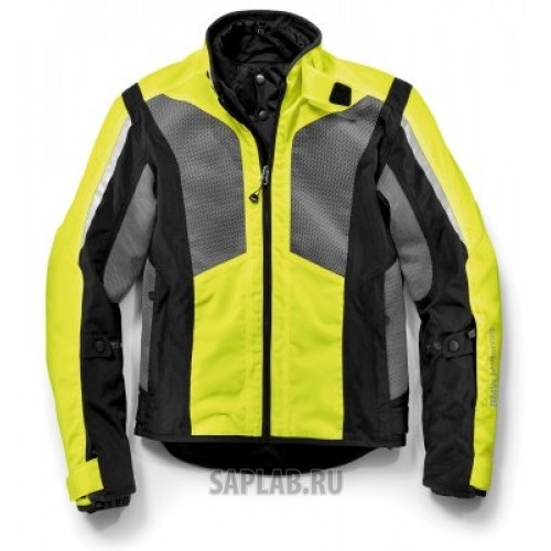 Купить BMW 76128568087 Мужская мотокуртка BMW Motorrad Jacket AirShell, Men, Neon-yellow