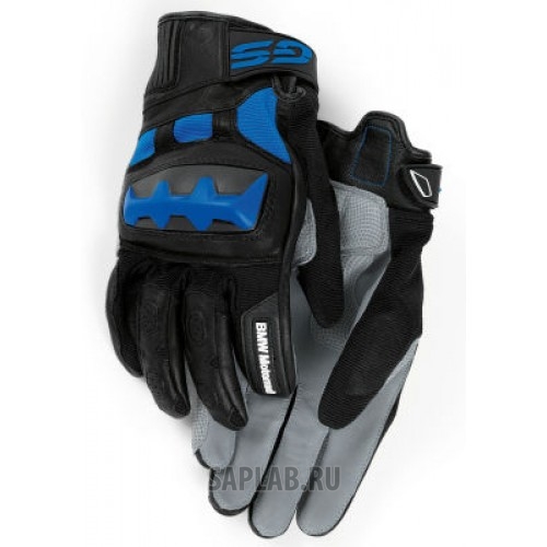 Купить BMW 76218395247 Мотоперчатки BMW Motorrad Rallye Glove, Unisex, Black/Blue