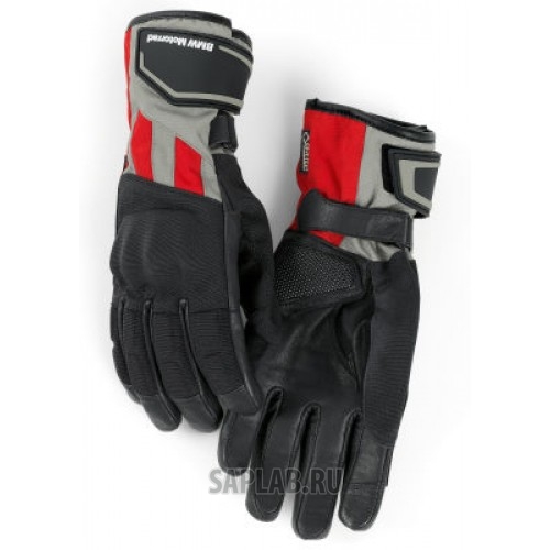 Купить BMW 76218395259 Мужские мотоперчатки BMW Motorrad GS Dry Glove, Men, Black/Grey/Red