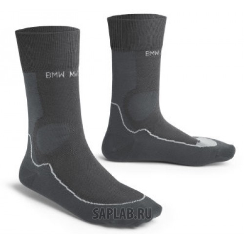Купить BMW 76248395461 Носки BMW Motorrad Summer Functional Socks, Unisex, Anthracite/Black