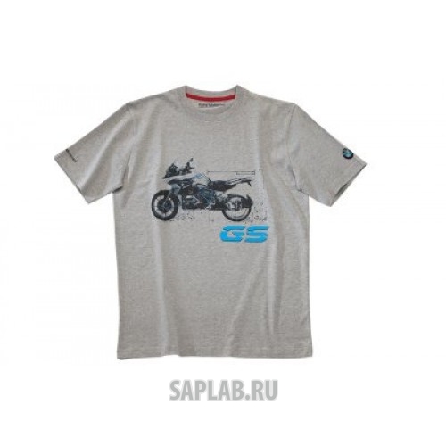 Купить BMW 76618392193 Мужская футболка BMW Motorrad T-shirt Men, R 1200 GS, Grey