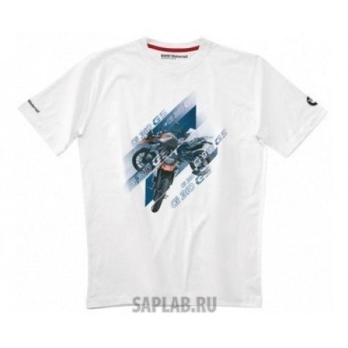 Купить BMW 76618392201 Мужская футболка BMW Motorrad T-shirt Men, G 310 GS, White