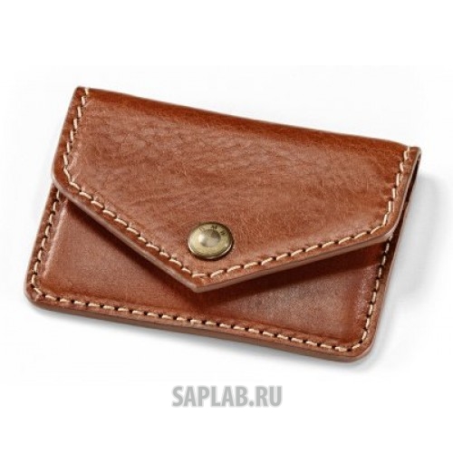 Купить BMW 76898352975 Кожаная визитница BMW Motorrad Business Card Holder, Brown