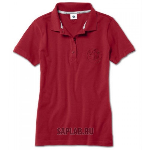 Купить BMW 80142454559 Женская рубашка-поло BMW Logo Polo Shirt, Ladies, Red
