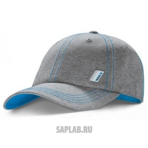 Купить BMW 80162359286 Бейсболка BMW i Cap, Grey, артикул 80162359286