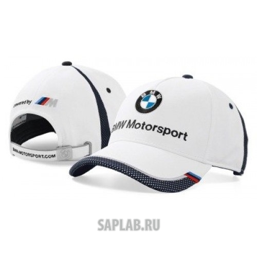 Купить BMW 80162446453 Бейсболка BMW Motorsport Collectors Cap, Unisex, White