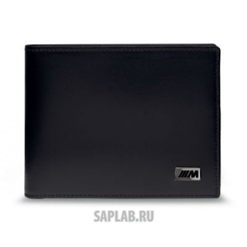 Купить BMW 80212454762 Кожаное портмоне BMW M Wallet without Coin Compartment, Black