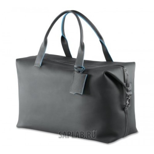 Купить BMW 80222411541 Кожаная сумка BMW i Leather Weekender Bag, Carbon Grey, артикул 80222411541
