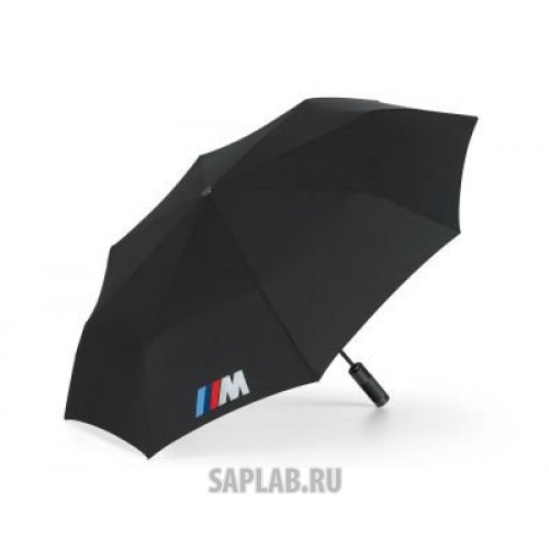 Купить BMW 80232410917 Складной зонт BMW M Folding Umbrella, Black, артикул 80232410917