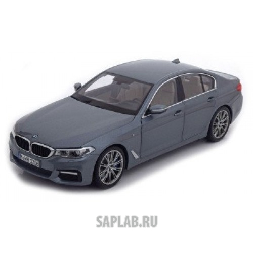 Купить BMW 80432413788 Модель автомобиля BMW 530i Limousine (G30), 1:18 Scale, Bluestone Metallic