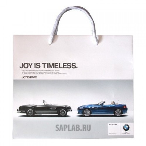 Купить BMW 81850431518 Бумажный подарочный пакет BMW Paper Bag With Handle, артикул 81850431518