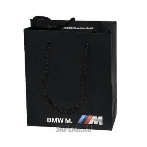 Купить BMW 81852208349 Бумажный подарочный пакет BMW M Paper Bag, S-size, артикул 81852208349
