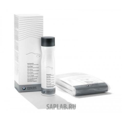 Купить BMW 83122365151 Твердый воск с нанокомпонентами BMW Car Paint Polish Protection Nano Hard Wax Plus Cloth Pack 3 pcs, артикул 83122365151