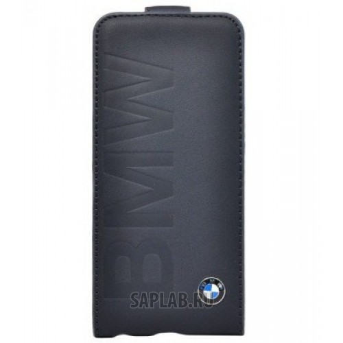 Купить BMW J5200000059 Кожаный чехол BMW для iPhone 5C Logo Signature Flip Black, артикул J5200000059