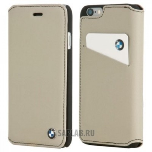 Купить BMW J5200000088 Чехол для смартфона BMW iPhone 6 Plus Bicolor Booktype Grey/Black, артикул J5200000088