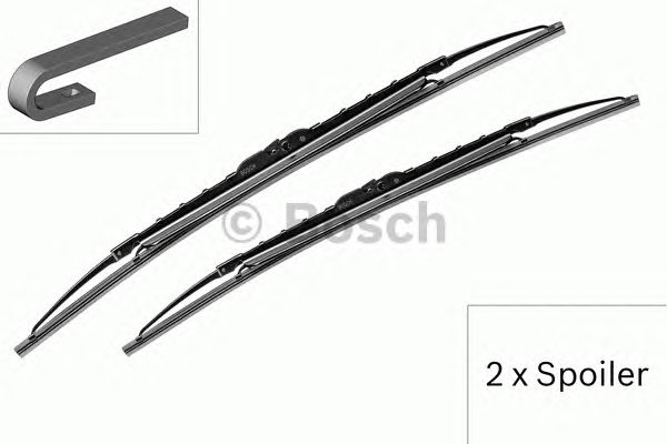 Купить BOSCH 3397001367 BOSCH Комплект Twin со спойлером 625/600mm (367 S)