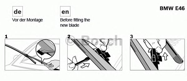 Купить BOSCH 3397118989 BOSCH Комплект стеклоочистителей Aerotwin 575/400mm (AR 989 S)