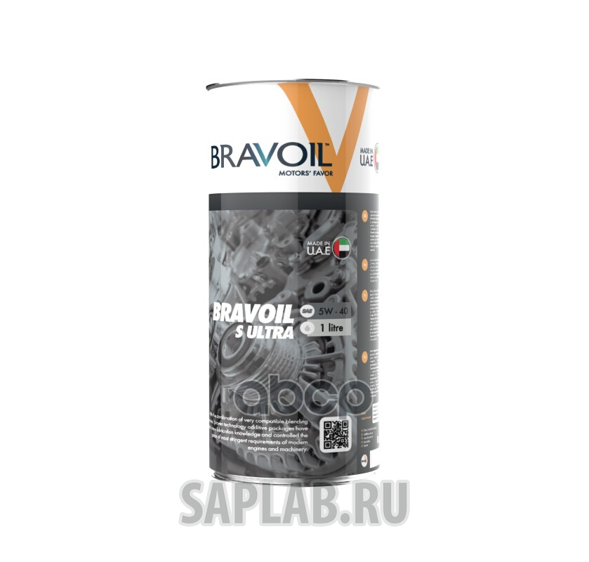 Купить BRAVOIL 62232 Моторное масло Вravoil S Ultra 5W-40 1л