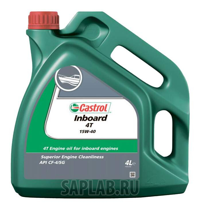 Купить CASTROL 151A13 Моторное масло Castrol Inboard 4T 15W-40 4л