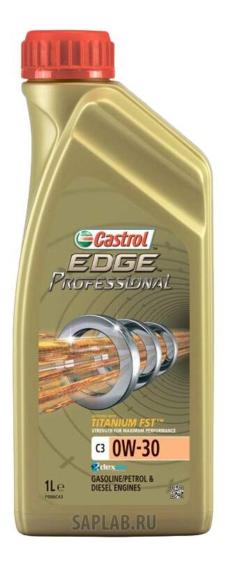 Купить CASTROL 156F72 Моторное масло Castrol EdgeProfessional C3 0W-30 1л