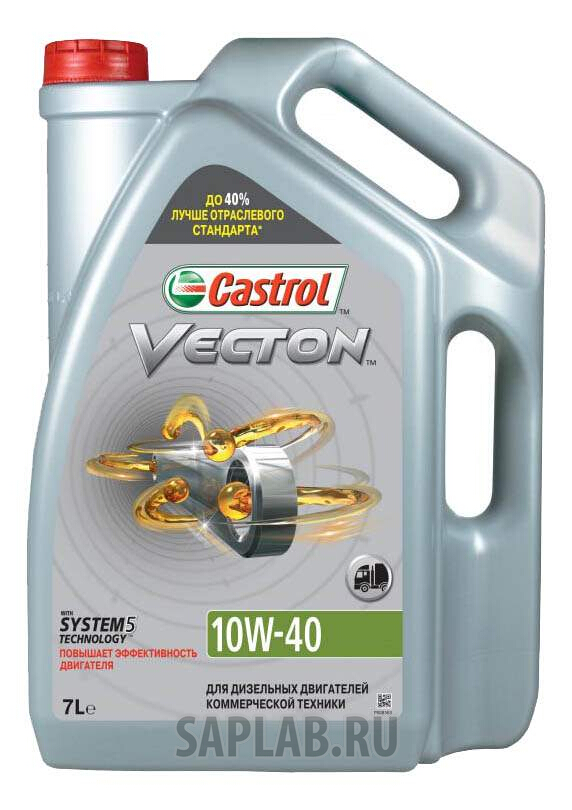 Купить CASTROL 15723E Моторное масло Castrol Vecton 10W-40 7л