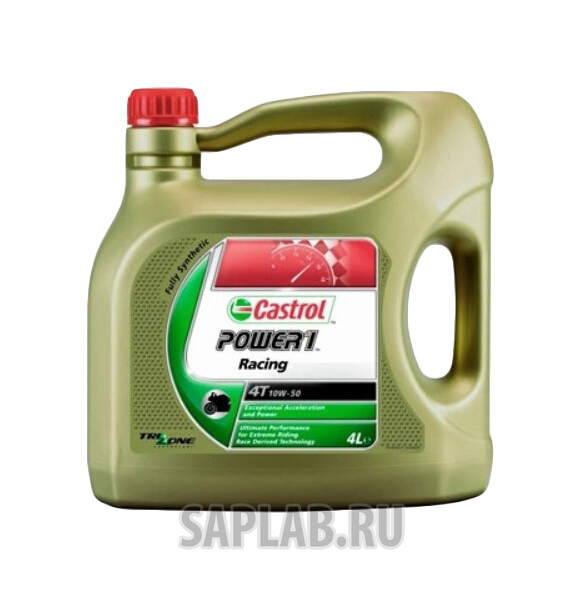 Купить CASTROL 157E4E Моторное масло Castrol Power 1 Racing 4T 10W-50 4л
