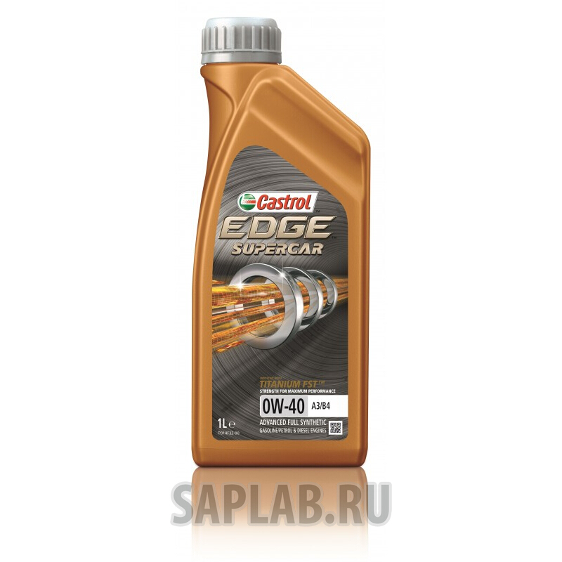 Купить CASTROL 15B6C0 Моторное масло Castrol Edge Supercar 0W-40 1л
