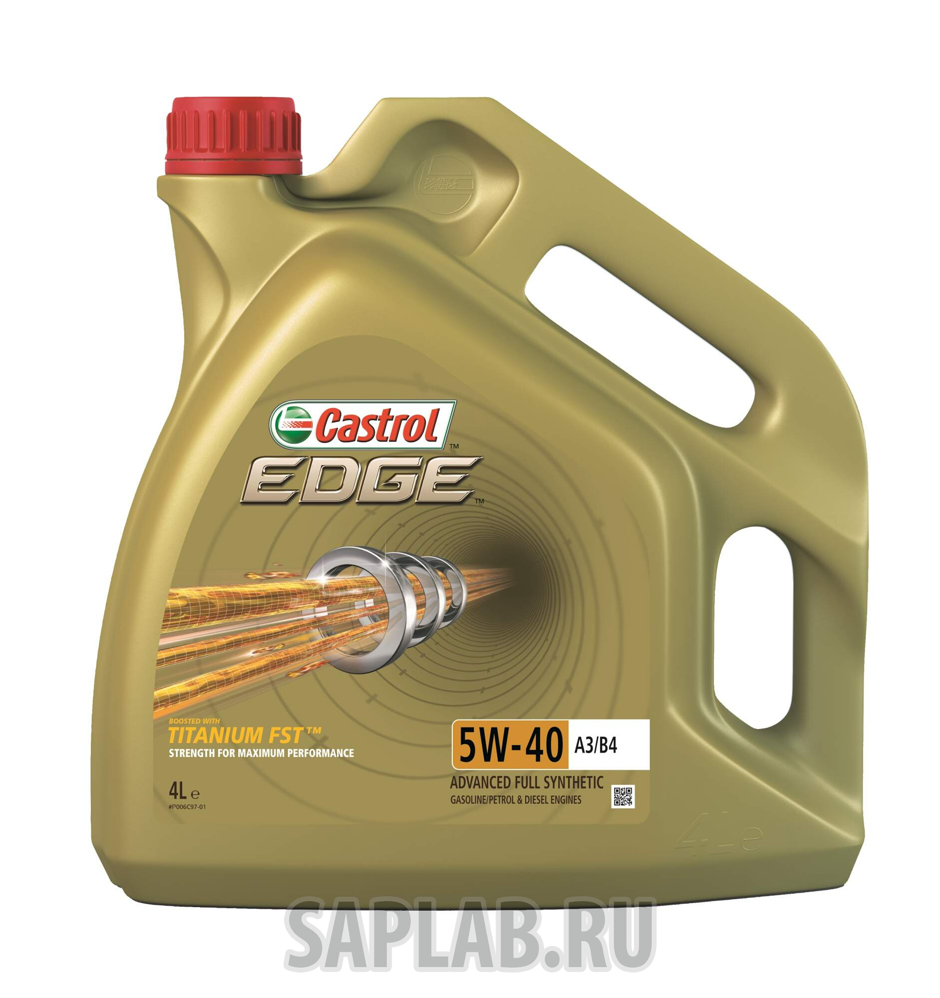 Купить CASTROL 15BA5D Моторное масло Castrol Edge 5W-40 4л