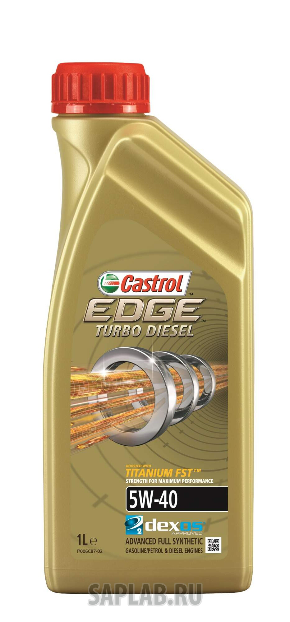 Купить CASTROL 15BB03 Моторное масло Castrol Edge Turbo Diesel 5W-40 1л