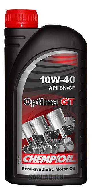 Купить CHEMPIOIL S1100 Моторное масло Chempioil Optima GT 10W-40 1л