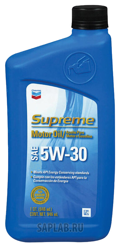 Купить CHEVRON 220013719 Моторное масло Chevron Supreme Motor 5W-30 0,946л