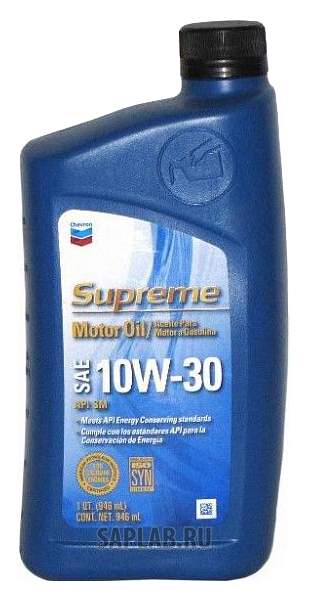 Купить CHEVRON 220155719 Моторное масло Chevron Supreme 10W-30 0,946л