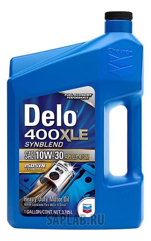 Купить CHEVRON 271220339 Моторное масло Chevron Delo 400 XLE Synthetic Blend 10W-30 3,785л