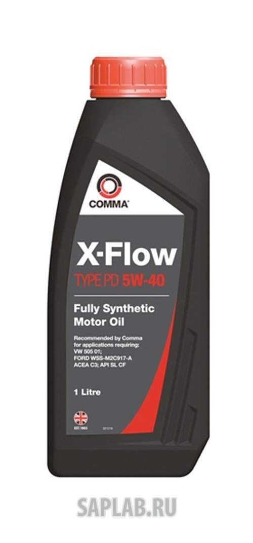 Купить COMMA XFPD1L Моторное масло Comma x-Flow type pd 5W-40 1л