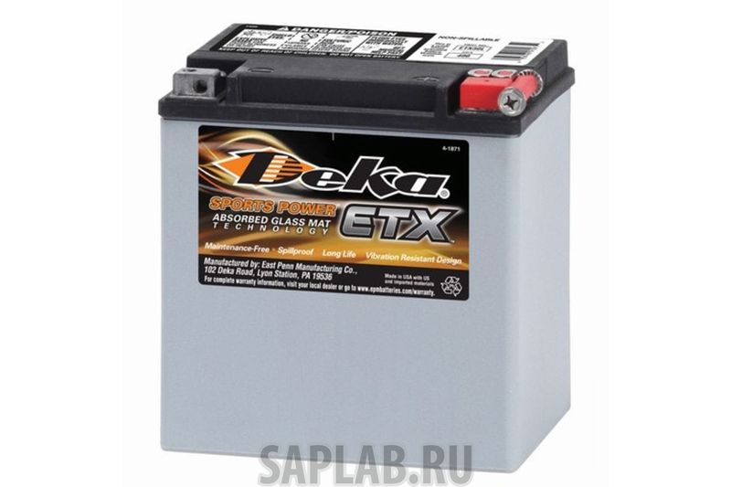 Купить DEKA ETX30L Аккумулятор DEKA ETX30L