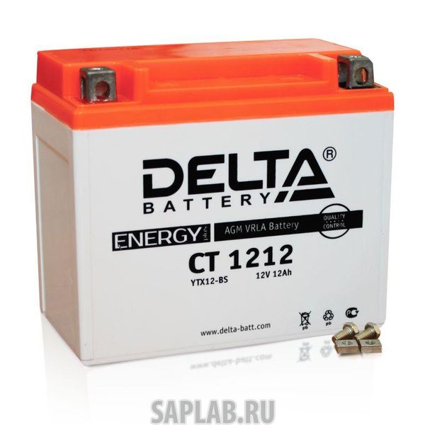 Купить DELTA 1058020560087 Аккумулятор мотоциклетный Delta CT1212