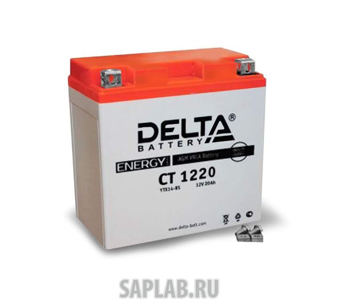 Купить DELTA CT1220 Аккумулятор Delta CT 1220 12В 20Ач 250CCA 204x91x159 мм Обратная (-+)