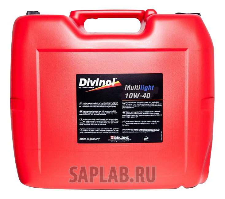 Купить DIVINOL 49610K030 Моторное масло Divinol Multilight 10W-40 20л