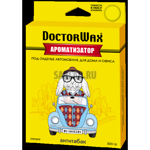 Купить DOCTORWAX DW0809 Ароматизатор воздуха под сиденье. Антитабак